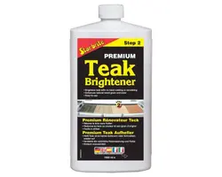 Teak Brightener - Restores Original Wood Color