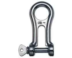 Chain Shackle with Eye - Stainless Steel 6-8mm