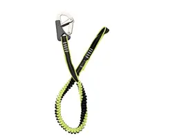 Elastic Safety Lanyard with Stainless Steel Clip