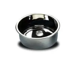 Polished Stainless Sink Ø42mm - Side Drain