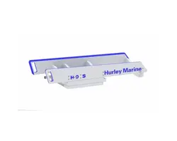 H30 Davit with Manual Winch - White