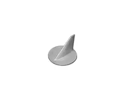 Zinc Anode Trim Tab Yamaha 40-70HP