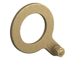 Brass Ground Washer - 3/8"