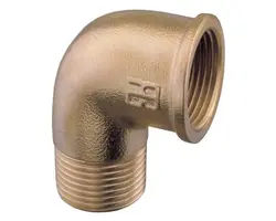 90° Brass Elbow - 1/8'' MF