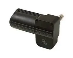 W12 Black Wiper Motor - 12V - 42mm Bulkhead