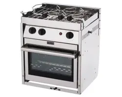 Force 10 2-Burner Gimbal Gas Grill Oven