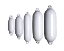 Eco Fender White - Two Eyes Ø19x68cm Inflated