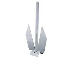 Grip Plate Anchor - 7kg Galvanized Steel