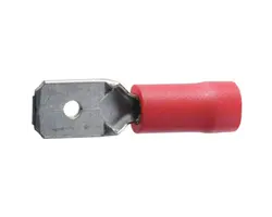 Spade Terminal Set - Red 6.3mm (10-Pack)