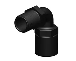 90° Elbow FM - 3/4'' BSP - Black