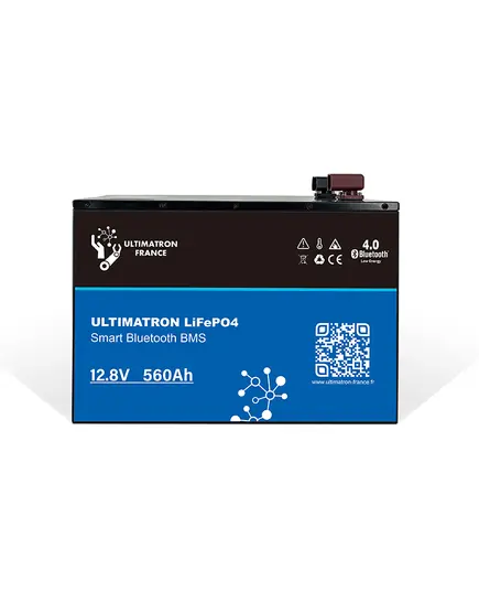 Ultimatron LiFePO4 Lithium Battery 12.8V 560Ah With Bluetooth And Smart BMS Integrated