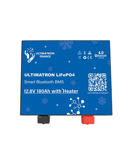 Ultimatron LiFePO4 Lithium Battery 12.8V 180Ah With Bluetooth And Smart BMS Integrated And Heater