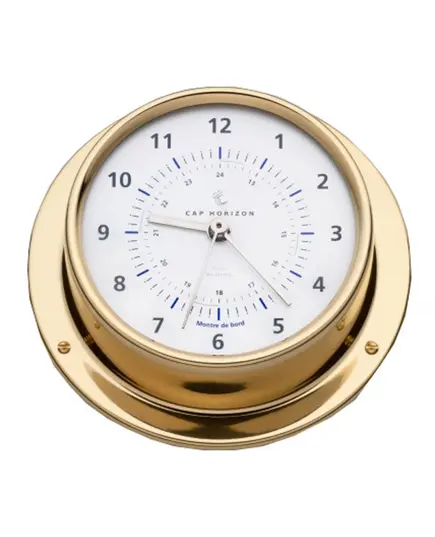 Polished Brass Clock - 88mm
