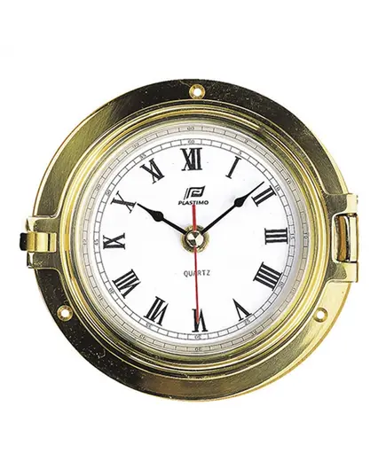 Polished Brass Clock - 140mm