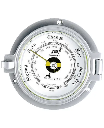 Chromed Matt Brass Barometer - 120mm