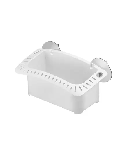 White Plastic Storage Box - 238mm