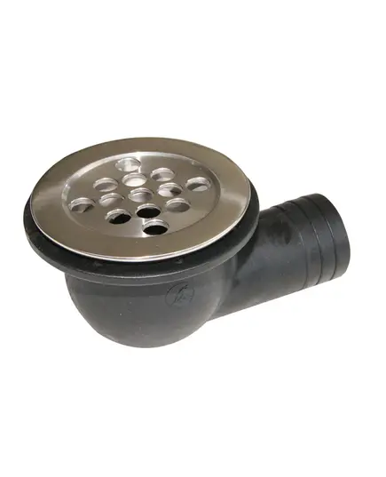 Stainless steel discharge strainer - 82mm