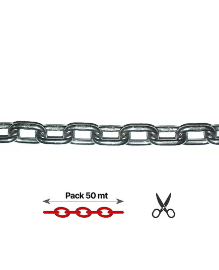 Stainless Steel Chain - 6mm, Chain  Ø, mm: 6
