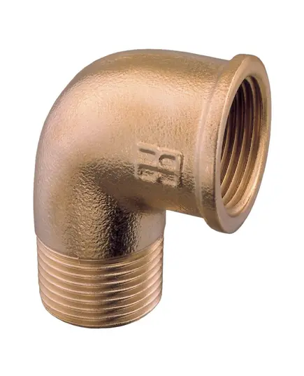 Brass elbow 90 M-F 1/2