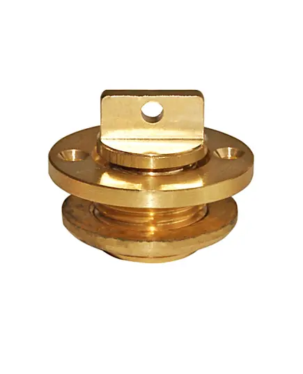 Brass water drain socket Ø 37mm
