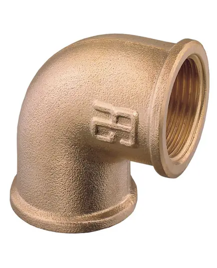 Brass elbow 90 F-F 1"1/2