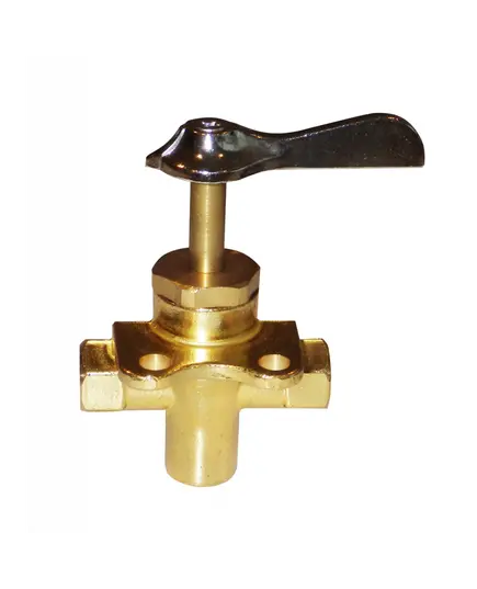 Brass three ways valve 1/4