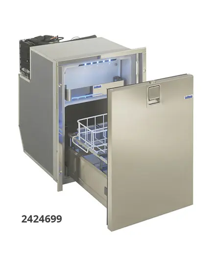 "Drawer" inox refrigerator - 105 Lt