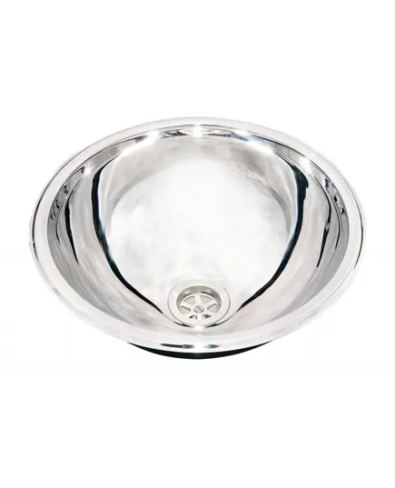 Round stainless steel sinks 390mm