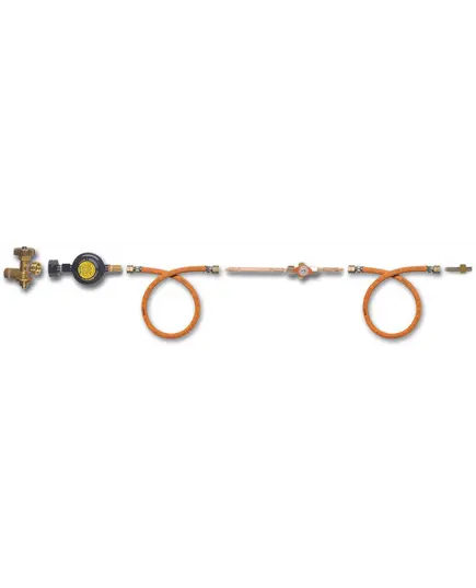 Gas cylinder connection kit