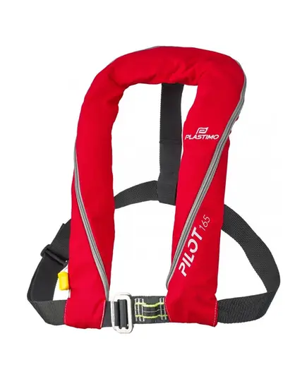 Pilot 165N Life Jacket - Manual - Red - With Harness