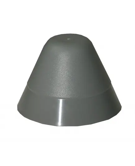 Black PVC terminal cone