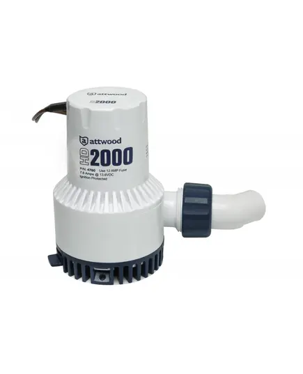 HD2000 pump 12V - 7800 Lt/h