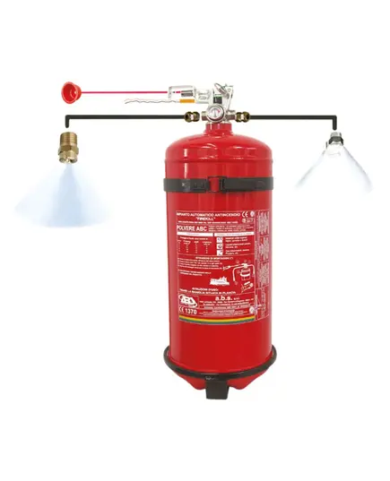 HFC227 Gas Fire Extinguisher Firekill Kit - 6kg