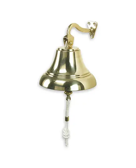 Polished Brass Ship's Bell - 100mm