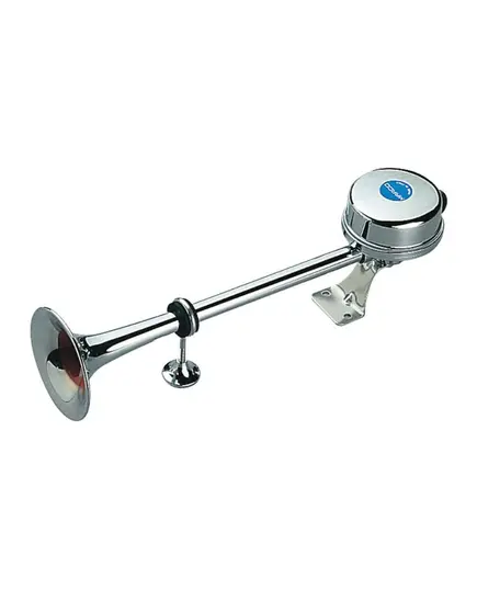 Single Electromagnetic Horn with Stainless Steel Trumpet - 12V