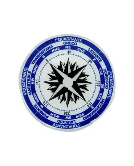 Self Adhesive Compass Card Relief Sticker