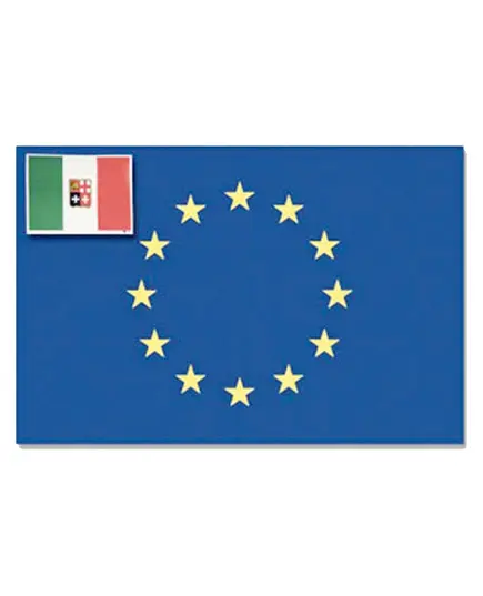 Europe & Italy Flag - 20x30cm