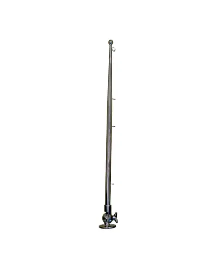 Foldable Stainless Steel Flagpole - 66cm