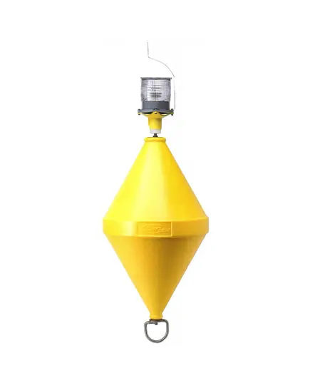 Buoy with light Ø 50 cm - Yellow