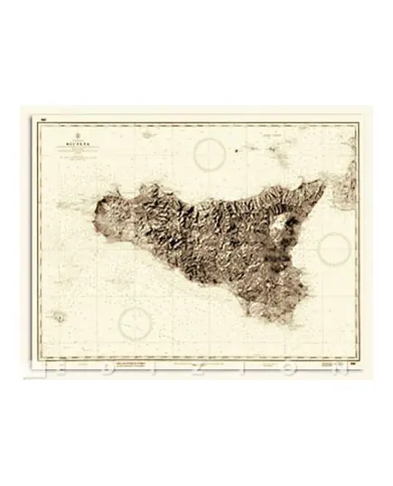 Historical Map - Sicily Island