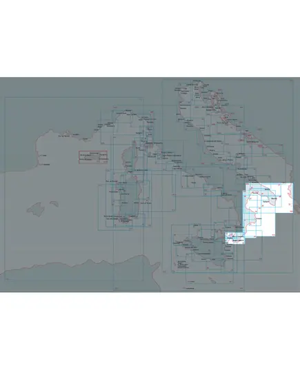 Nautical Chart - From Capo Milazzo to Roccella Ionica