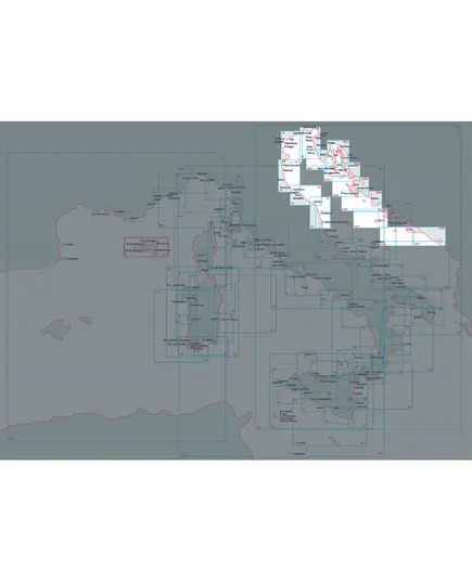Nautical Chart - From Ancona to Pesaro