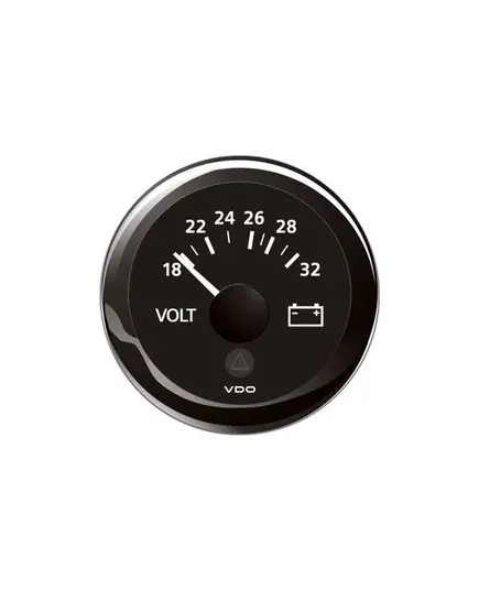 Voltmeter 18-32V - Black