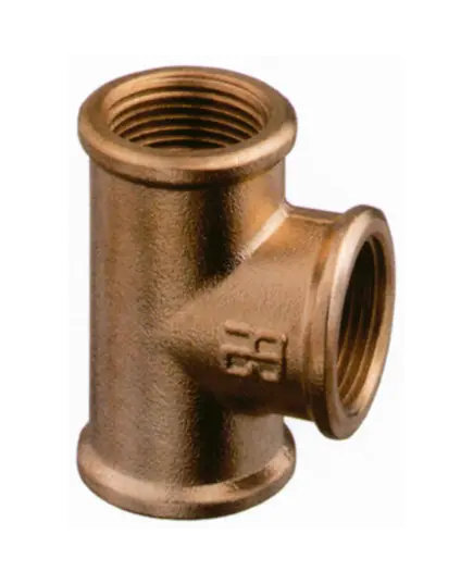 Bronze T joints female diameter 1"1/4