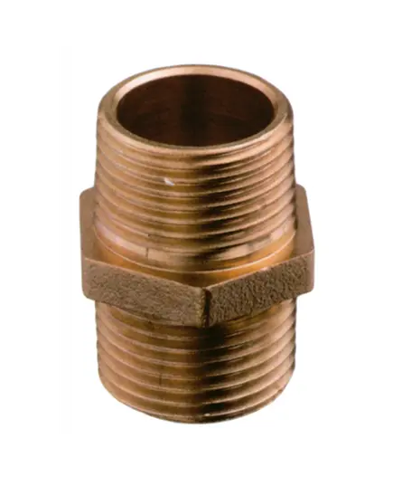 Bronze nipless M-M 1" x 47mm