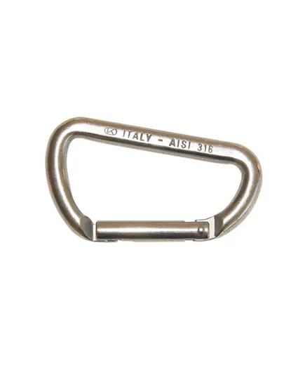 AISI 316 Asymmetric Kong Carabiner - diameter 8mm, Diameter, mm: 8