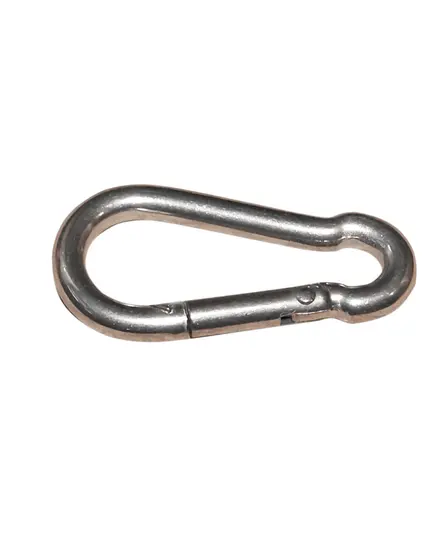 AISI 316 Carabiner with Swallow Tail Closure - diameter 5mm, Diameter, mm: 5