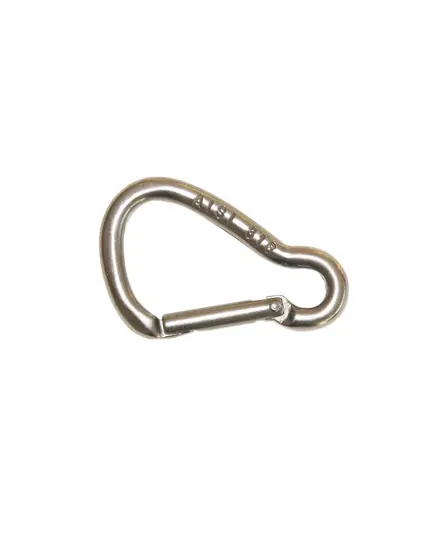 AISI 316 Asymmetric Kong Carabiner - diameter 8mm, Diameter, mm: 8