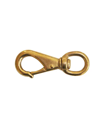 Brass Kong Carabiner with Swivel Eye - 94mm, Length, mm: 94