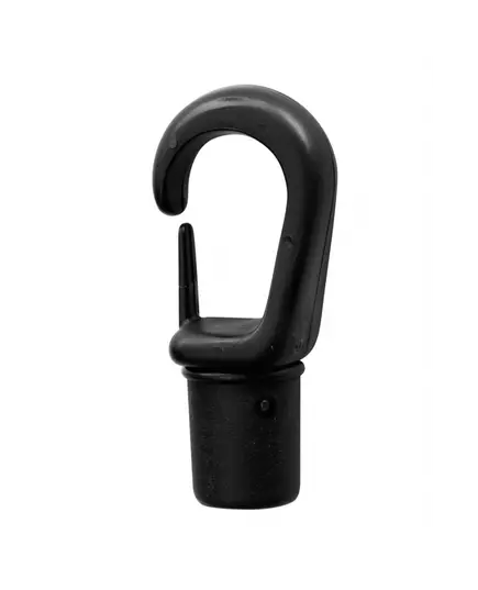 Black Nylon Snap Hook - diameter 8mm, Diameter, mm: 8